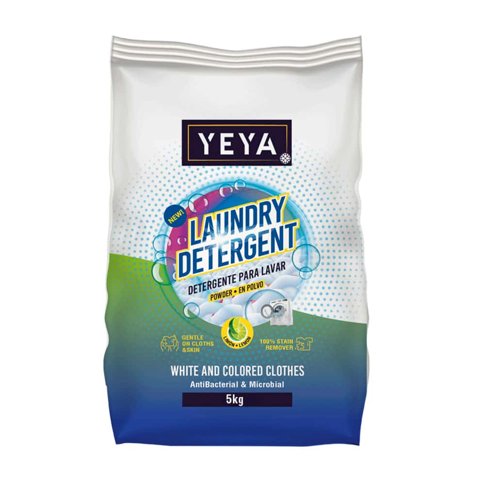 Detergente en polvo con aroma a limón YEYA (5 kg / 11 lb) - Miniatura 1