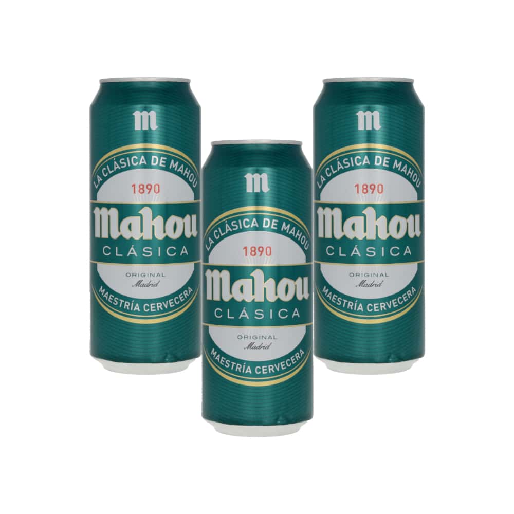 Cerveza Mahou Clásica (3 x 500 ml) - Miniatura 1