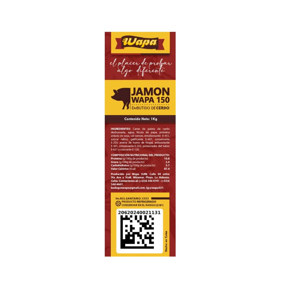 Jamón 150 Wapa (1 kg / 2.2 lb) - Miniatura 5
