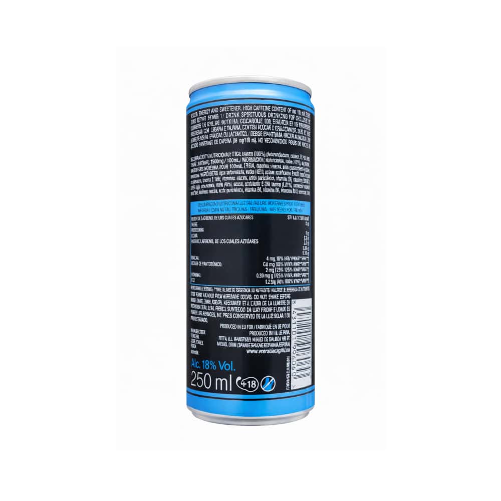 Bebida energizante con vodka Shaka (250 ml) - Miniatura 3