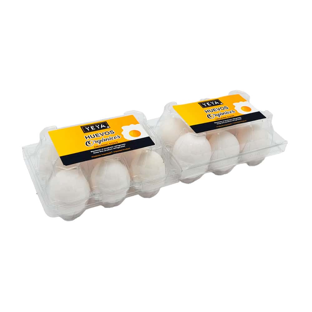 Huevo blanco importado YEYA (12 U) - Miniatura 1