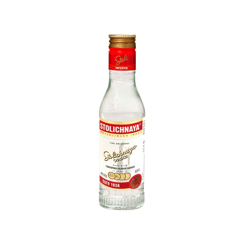 Vodka Stolichnaya (50 ml) - Miniatura 4