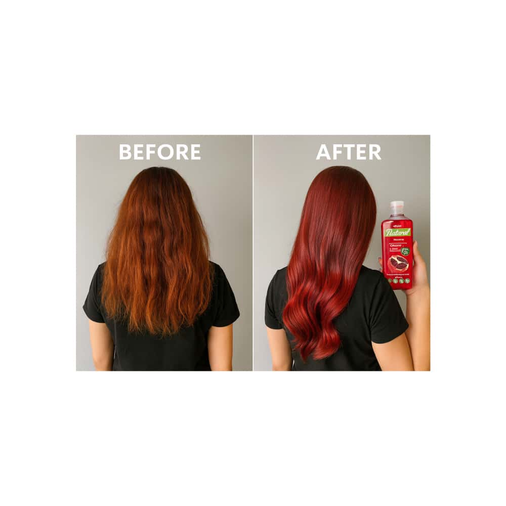 Champú para cabello teñido con extracto de granada Aroma Natural (400 ml) - Miniatura 4