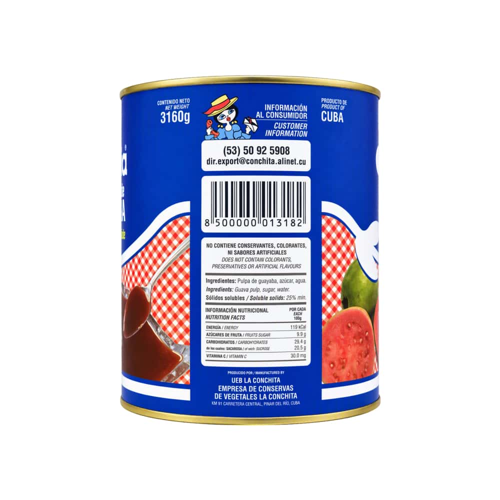 Mermelada de guayaba Conchita (3.16 kg / 6.97 lb) - Miniatura 2