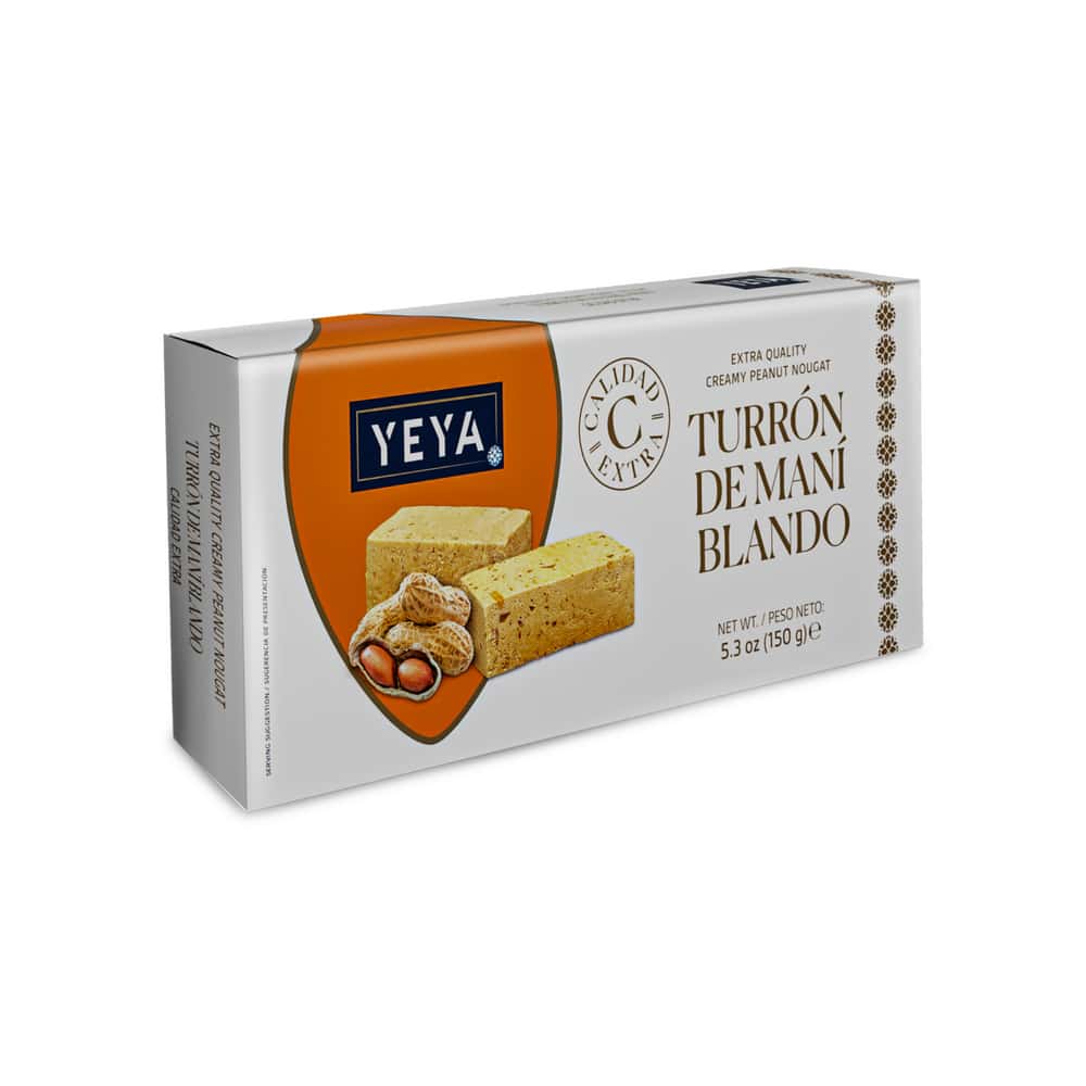 Turrón de Maní Blando Calidad Extra YEYA (150 g / 5.3 oz) - Miniatura 1