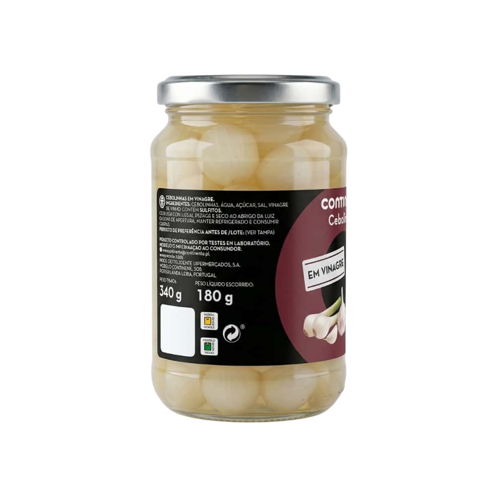 Cebollitas encurtidas Continente (340 g / 11.99 oz) - Miniatura 2