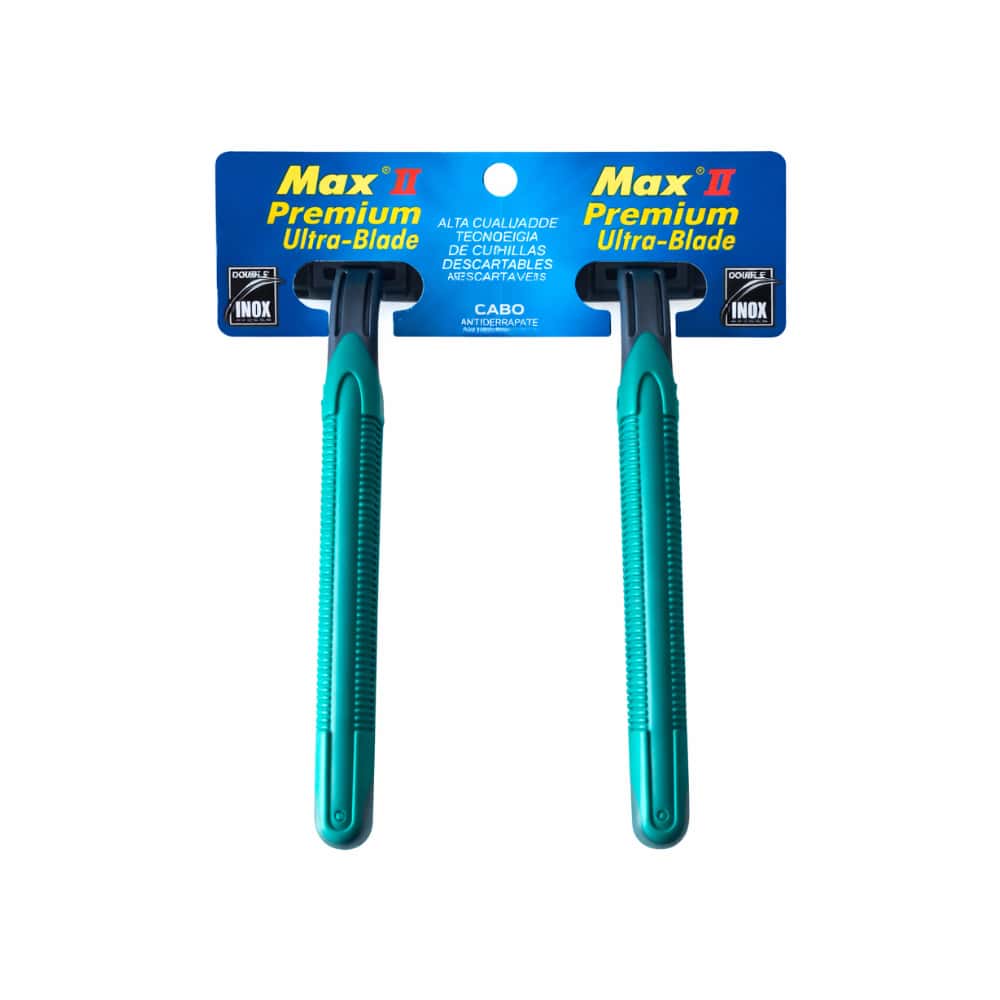 Rastrillo desechable Premium Ultra-Blade Max II (2 U) - Miniatura 1