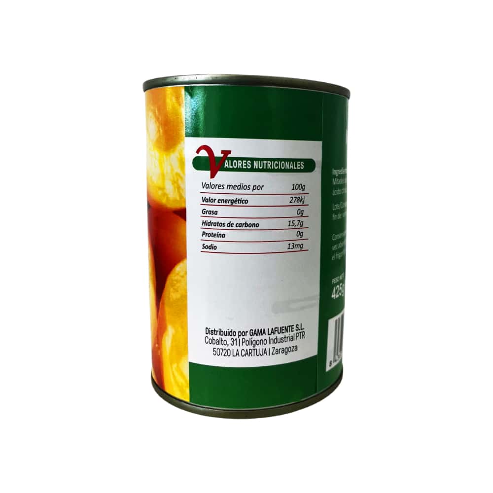 Mitades de melocotón en almíbar Volá (425 g / 14.99 oz) - Miniatura 3