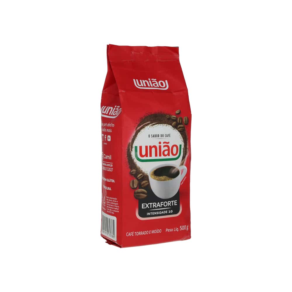 Café tostado y molido extra fuerte União (500 g / 1.1 lb) - Miniatura 1