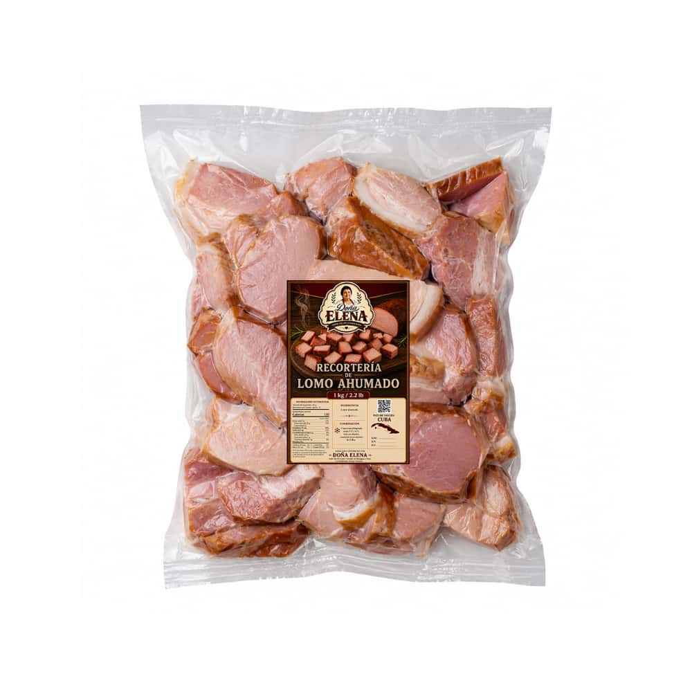 Recortería de lomo ahumado Doña Elena (1 kg / 2.2 lb) - Miniatura 1