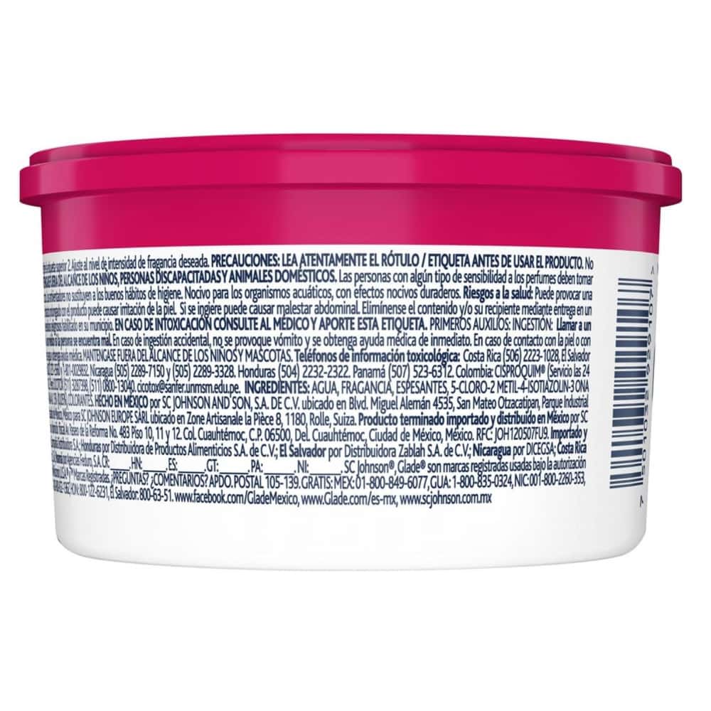 Aromatizante de ambiente en gel para carro fragancia deleite floral y frutos rojos Glade (70 g / 2.47 oz) - Miniatura 6