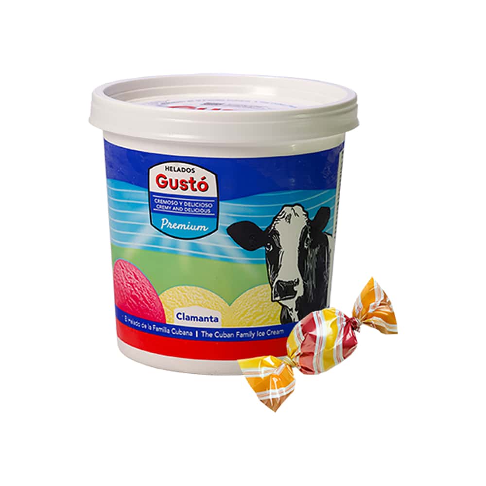 Helado Premium de caramelo Gustó (1 L) - Miniatura 1