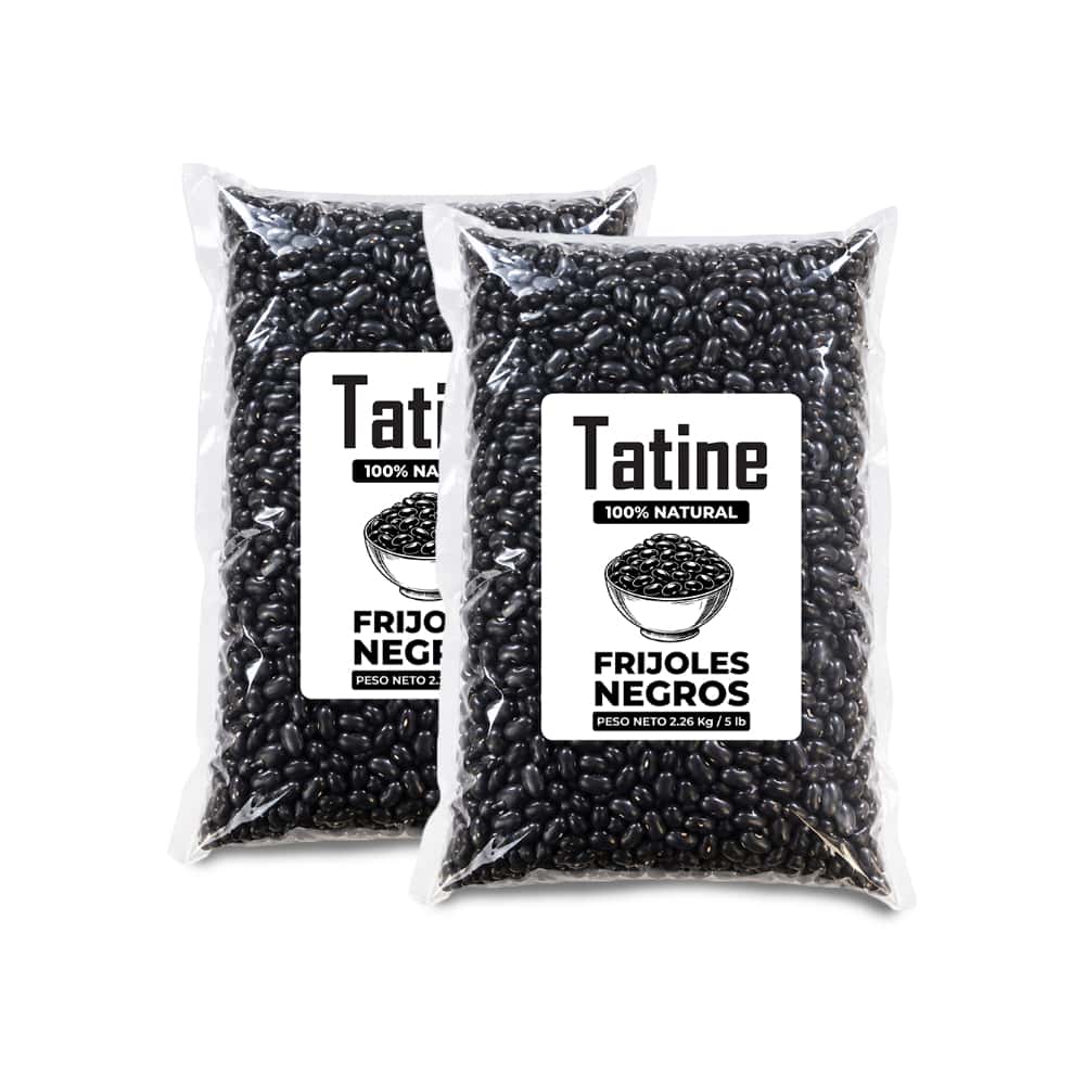 Frijoles negros Tatine (2 x 2.26 kg / 5 lb) - Miniatura 1