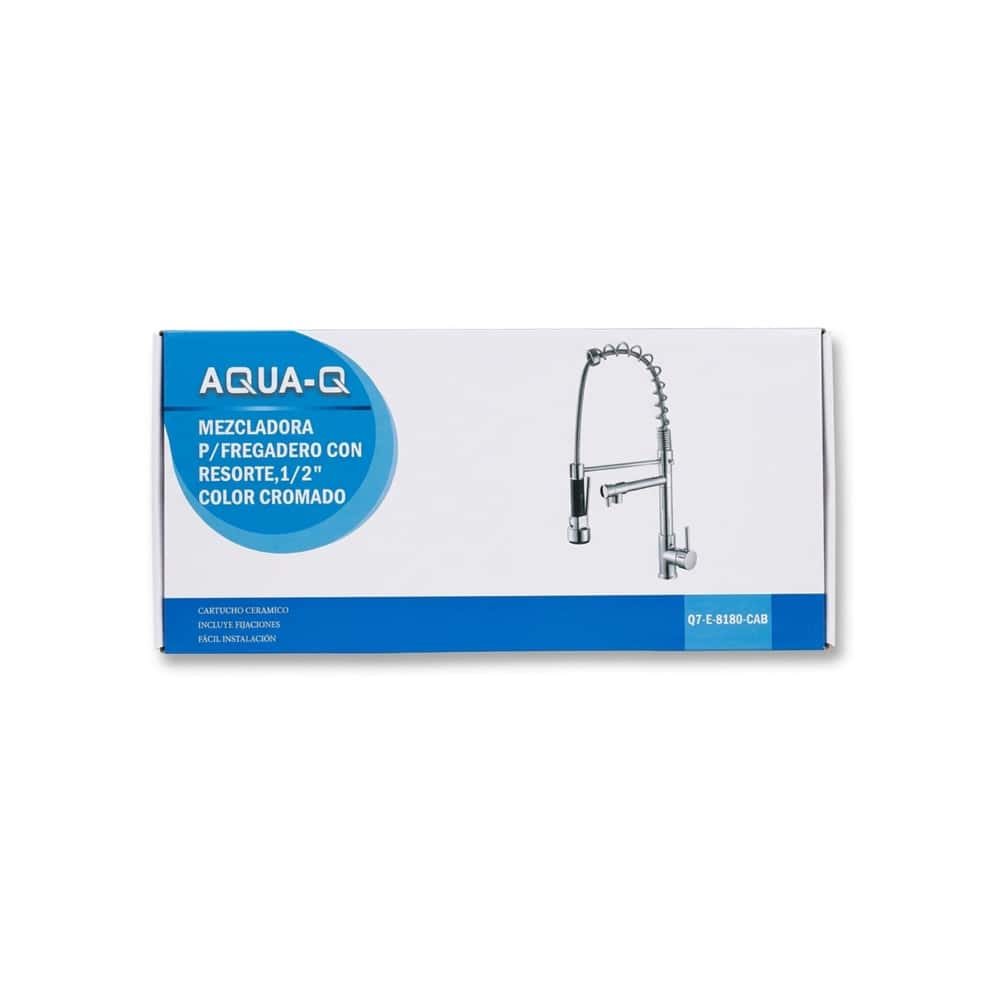 Mezcladora para fregadero con resorte AQUA-Q 1/2 - Miniatura 2