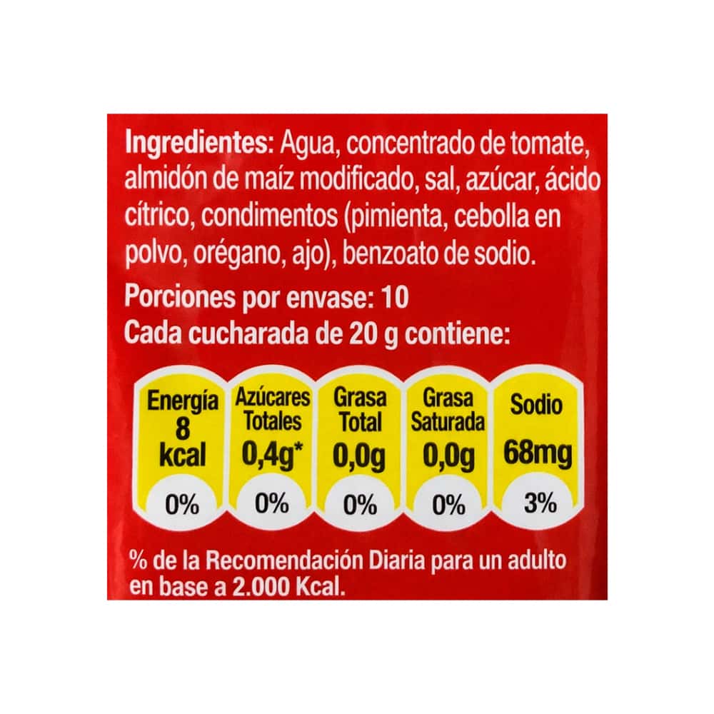 Salsa de tomate italiana Coliseo (200 g / 7 oz) - Miniatura 3