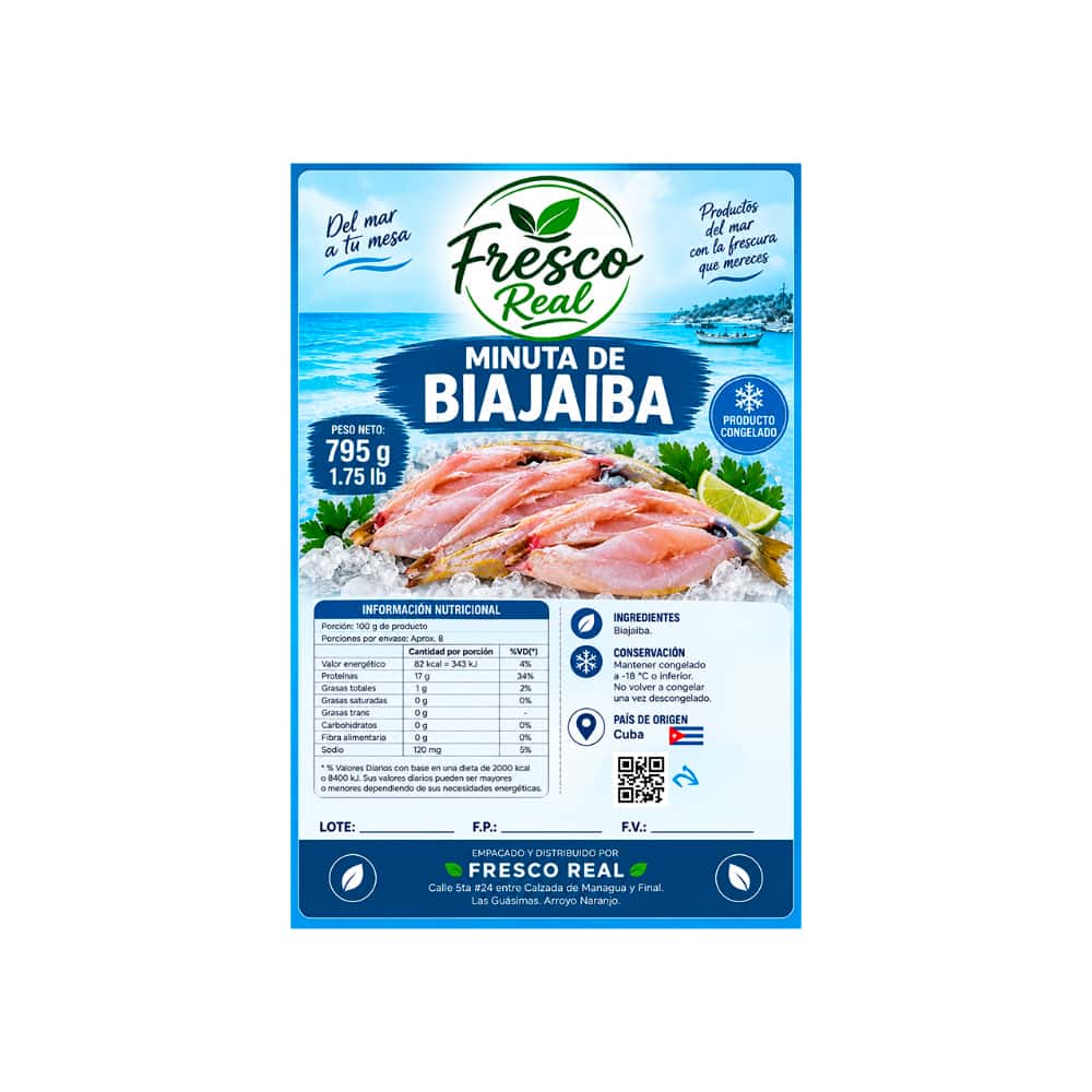 Minutas de biajaiba Fresco Real (795 g / 1.75 lb) - Miniatura 2
