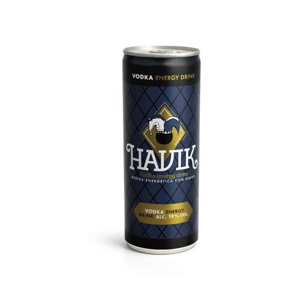 Bebida energética con vodka Havik (250 ml / 8.8 fl oz) - Miniatura 1