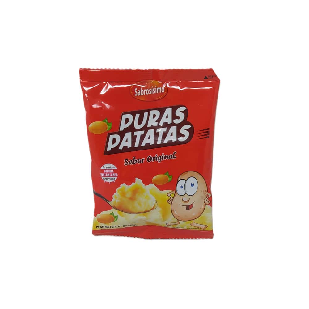 Puré de puras patatas Sabrosísimo (40 g / 1.41 oz) - Miniatura 6
