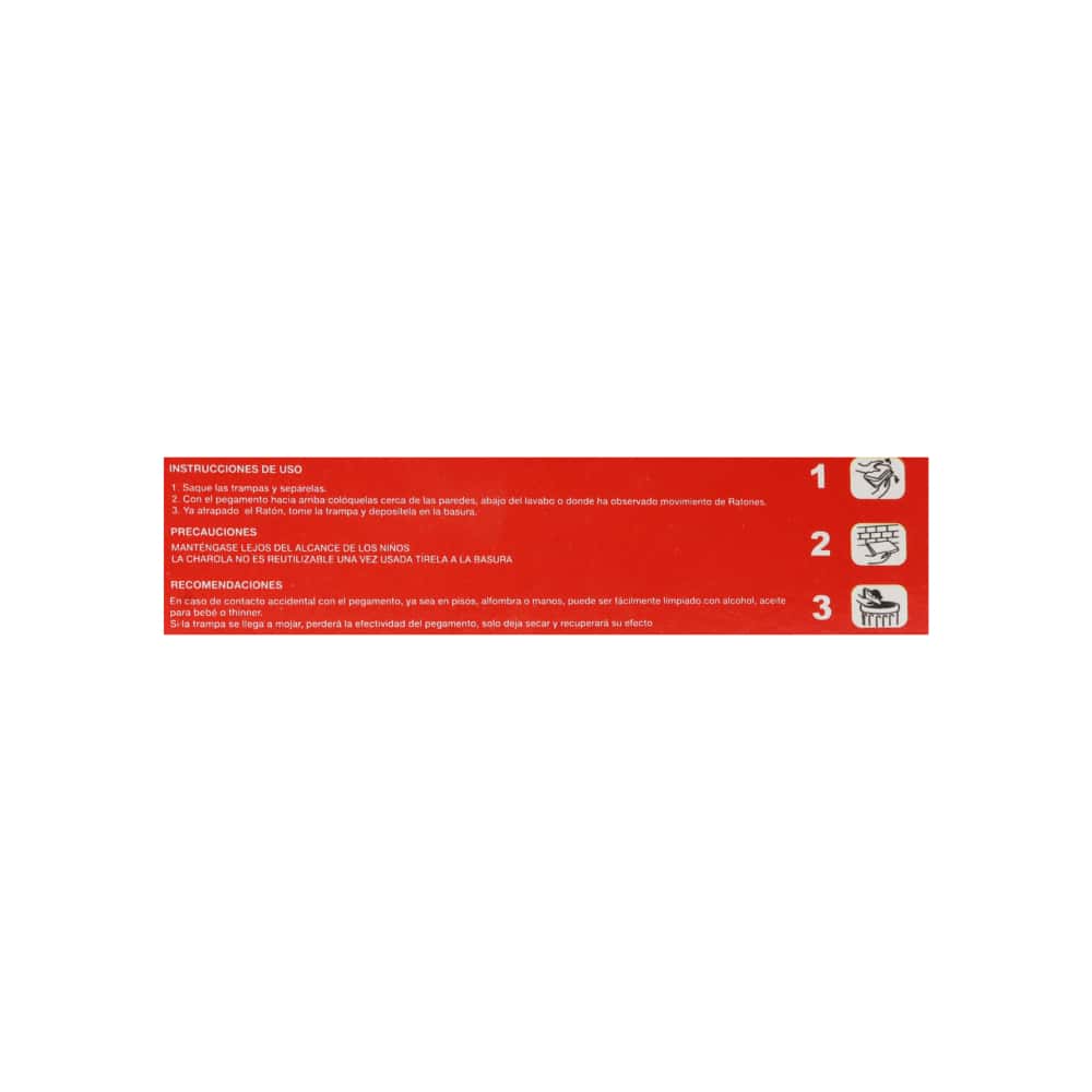 Trampa grande de pegamento para ratones Killmax (2 U) - Miniatura 5