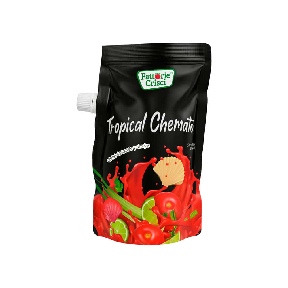Cóctel de tomate y almejas Tropical Chemato Fattorie Crisci (300 ml) - Miniatura 1