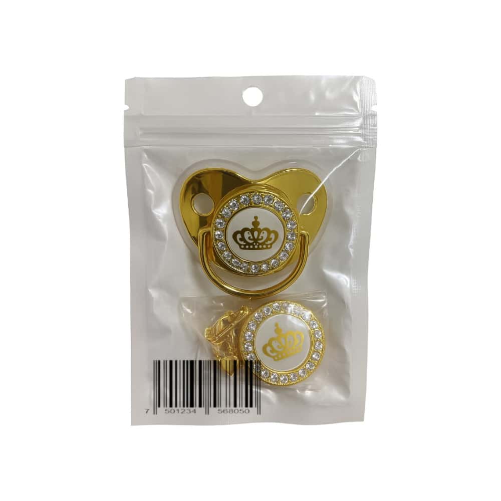 Tete con broche estilo royal Baby Luna - Miniatura 3