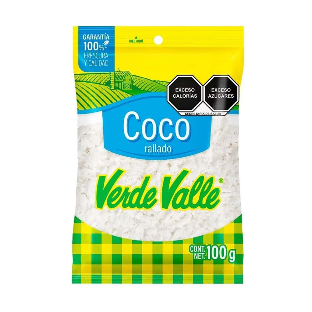 Coco rallado Verde Valle (100 g / 3.53 oz) - Miniatura 1