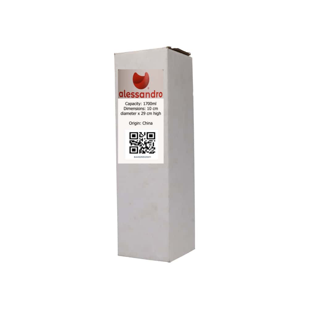Envase de borosilicato con tapa de acero Alessandro (1700 ml) - Miniatura 2