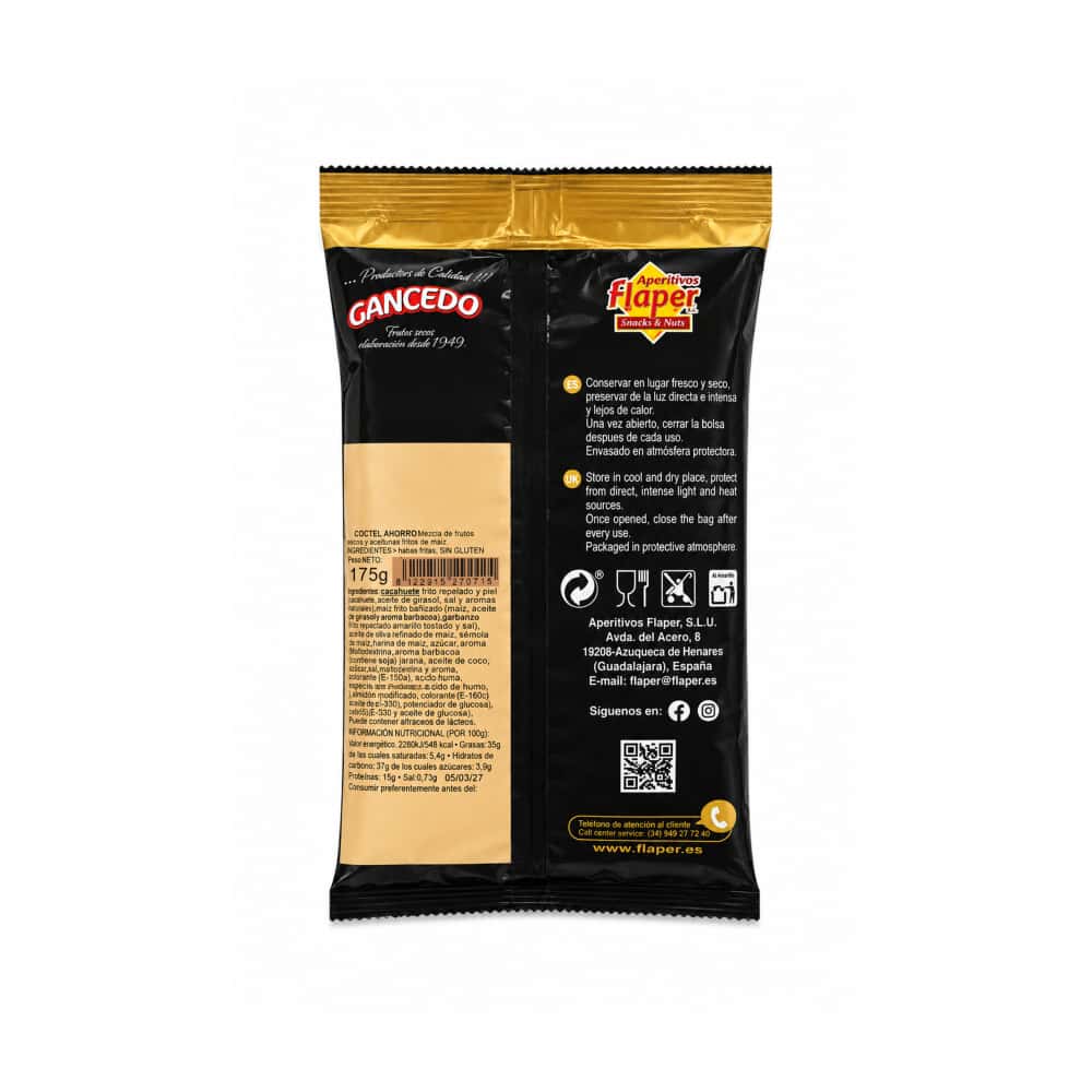 Frutos secos selectos Gancedo (175 g / 6.17 oz) - Miniatura 2