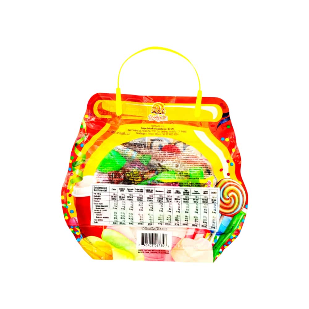 Surtido de dulces, galletas y juguetes con dulce Bolo Fiesta Dulces Tinajita (120 g / 4.2 oz) - Miniatura 4
