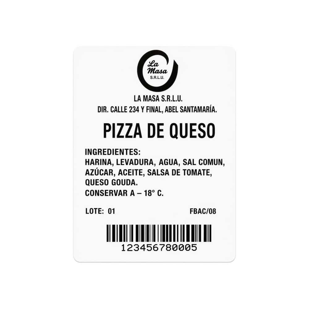 Combo: Pizza de queso precocida congelada (2 x 20 cm) - Miniatura 2