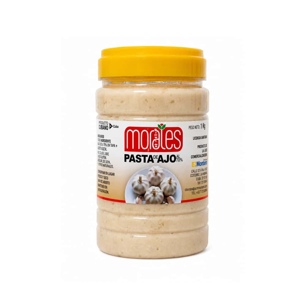 Pasta de ajo Morales (1 kg / 2.2 lb) - Miniatura 1