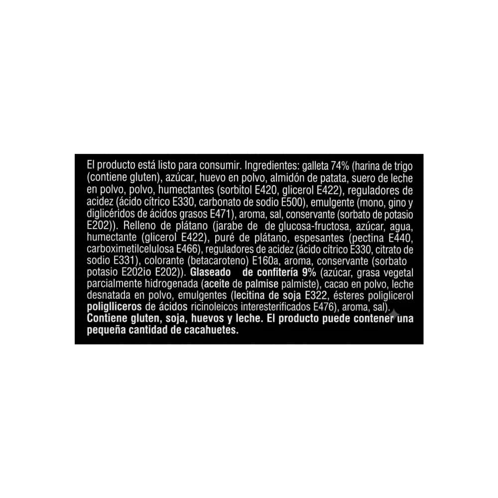 Dona de vainilla con relleno y cobertura sabor plátano Donut Cake Bonucci (40 g / 1.41 oz) - Miniatura 4