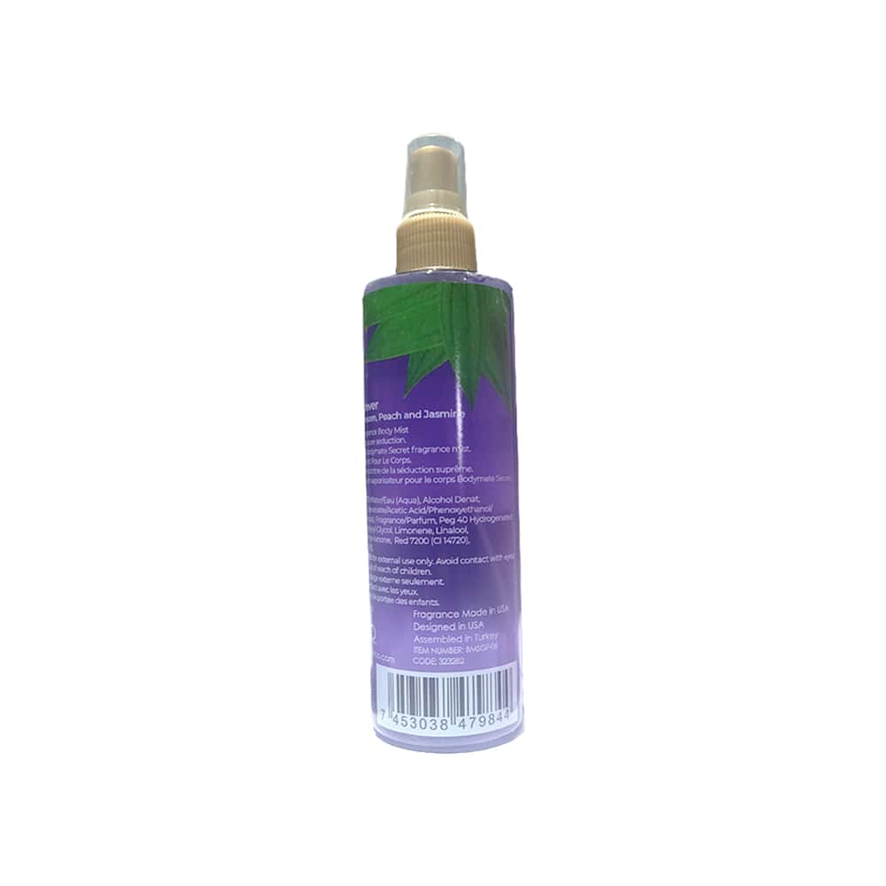Colonia corporal - perfume spray - para mujer Bodymate Secret (250 ml / 8.4 fl.oz.) - Miniatura 6