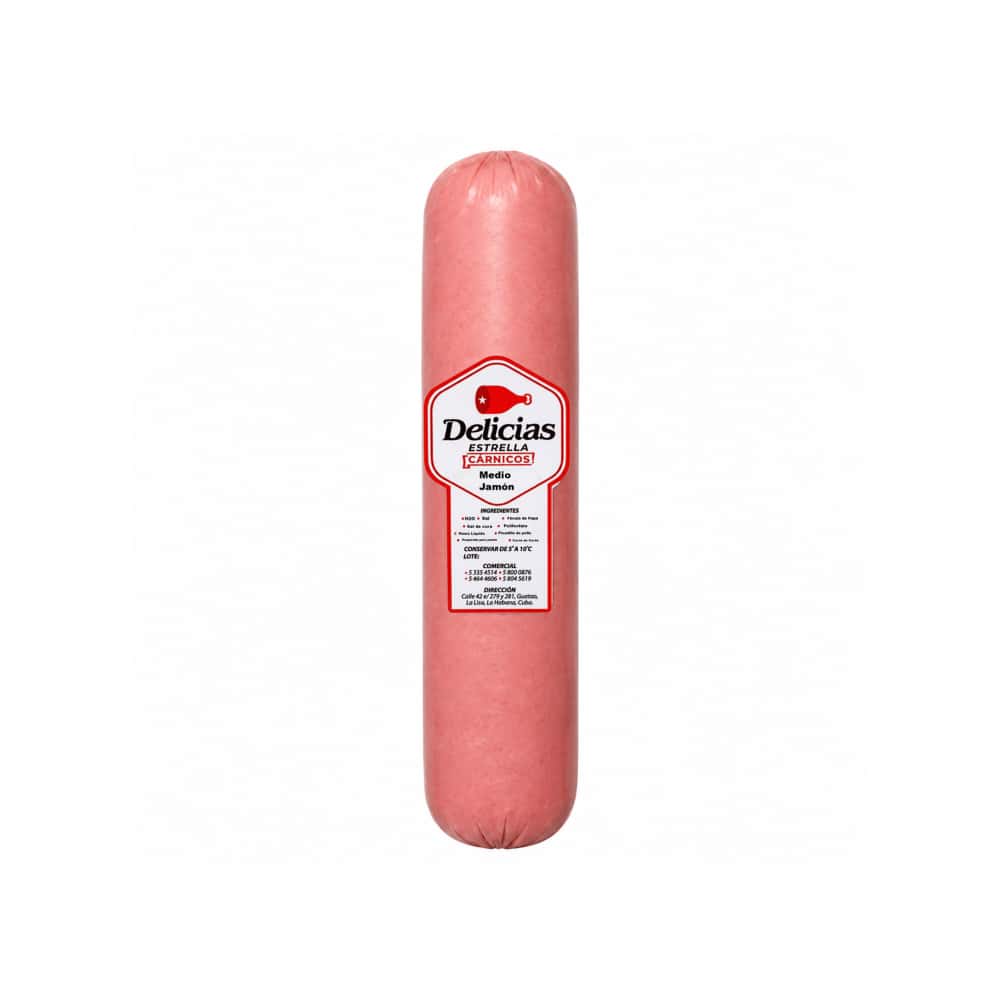 Medio jamón Delicias Estrella (620 g / 1.36 lb) - Miniatura 1