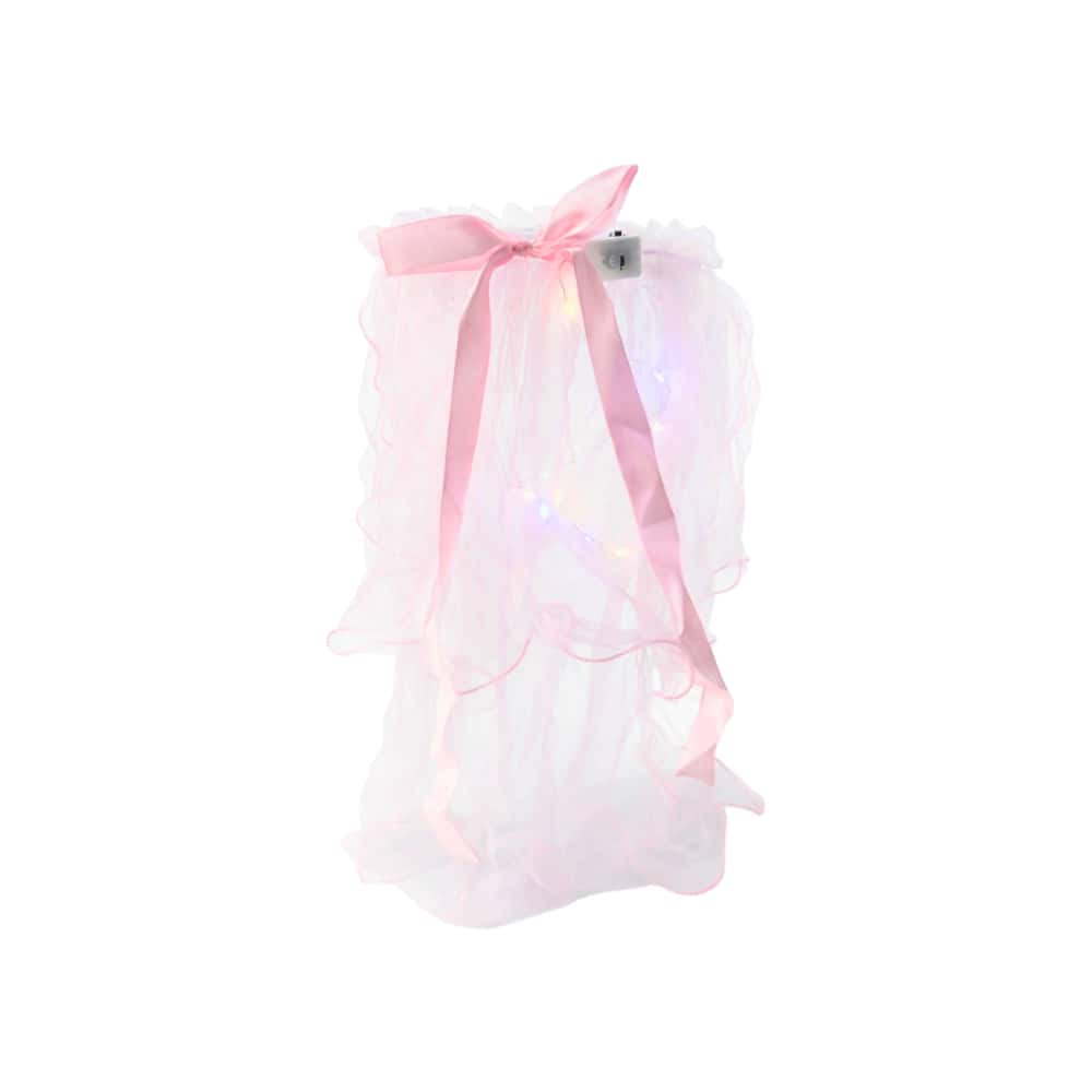 Velo rosado para niña Tiara - Miniatura 2