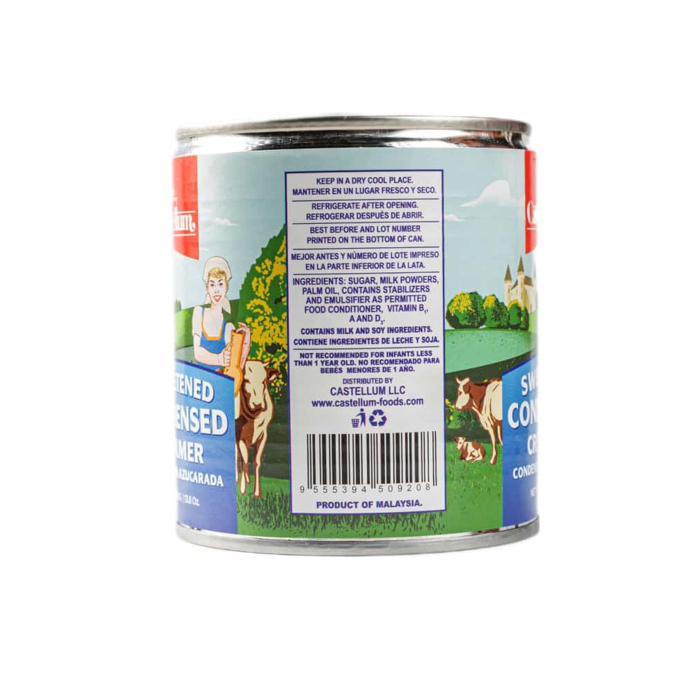 Leche condensada azucarada Castellum (390 g / 13.8 oz) - Miniatura 3
