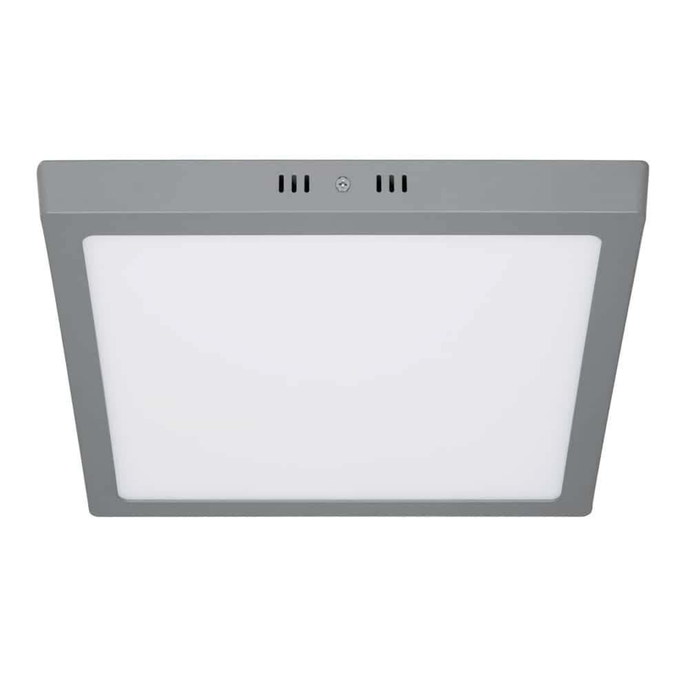 Luminario cuadrado gris LED 24 W Volteck PLA-221L - Miniatura 4