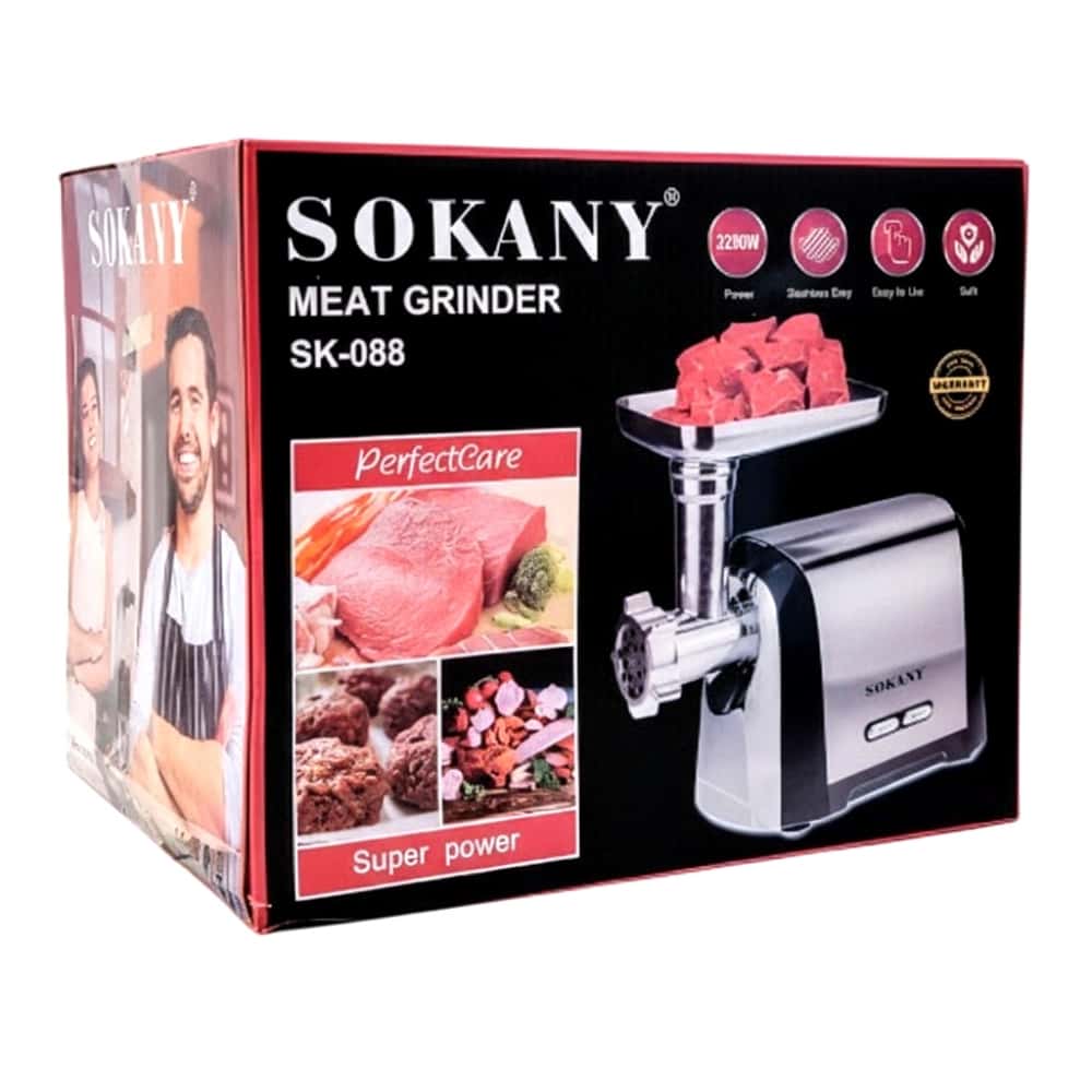 Molino moledor de carne doméstico Sokany SK-088 - Miniatura 2