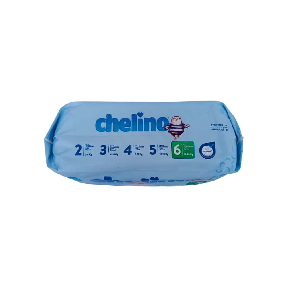 Pañales desechables para bebé Talla 6 de 17-28 kg Chelino (27 U) - Miniatura 4
