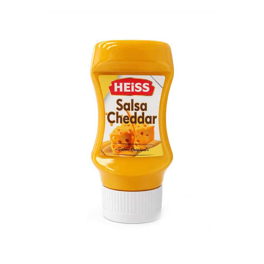 Salsa de queso cheddar HEISS (260 g / 9 oz) - Miniatura 2