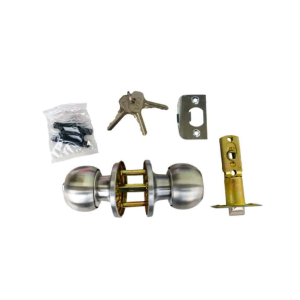 Picaporte tipo bola con cerradura Leke - Miniatura 2