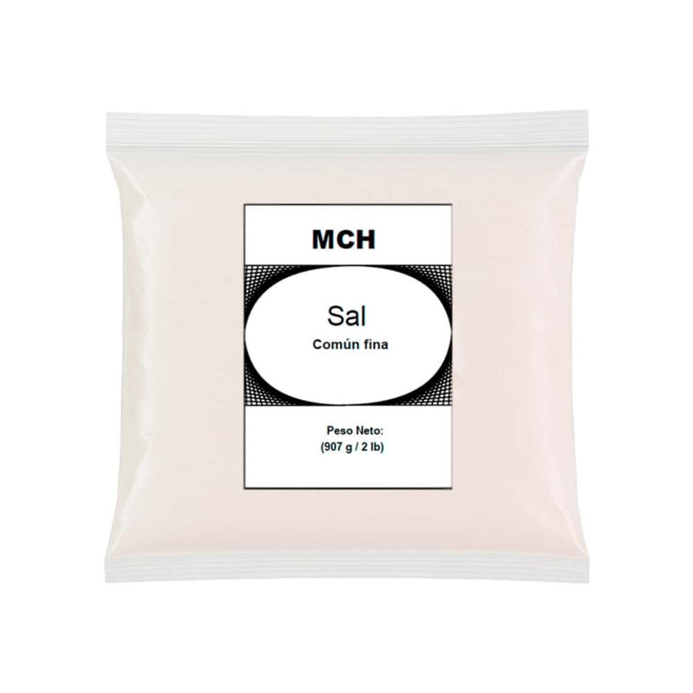 Sal común fina MCH (907 g / 2 lb) - Miniatura 6