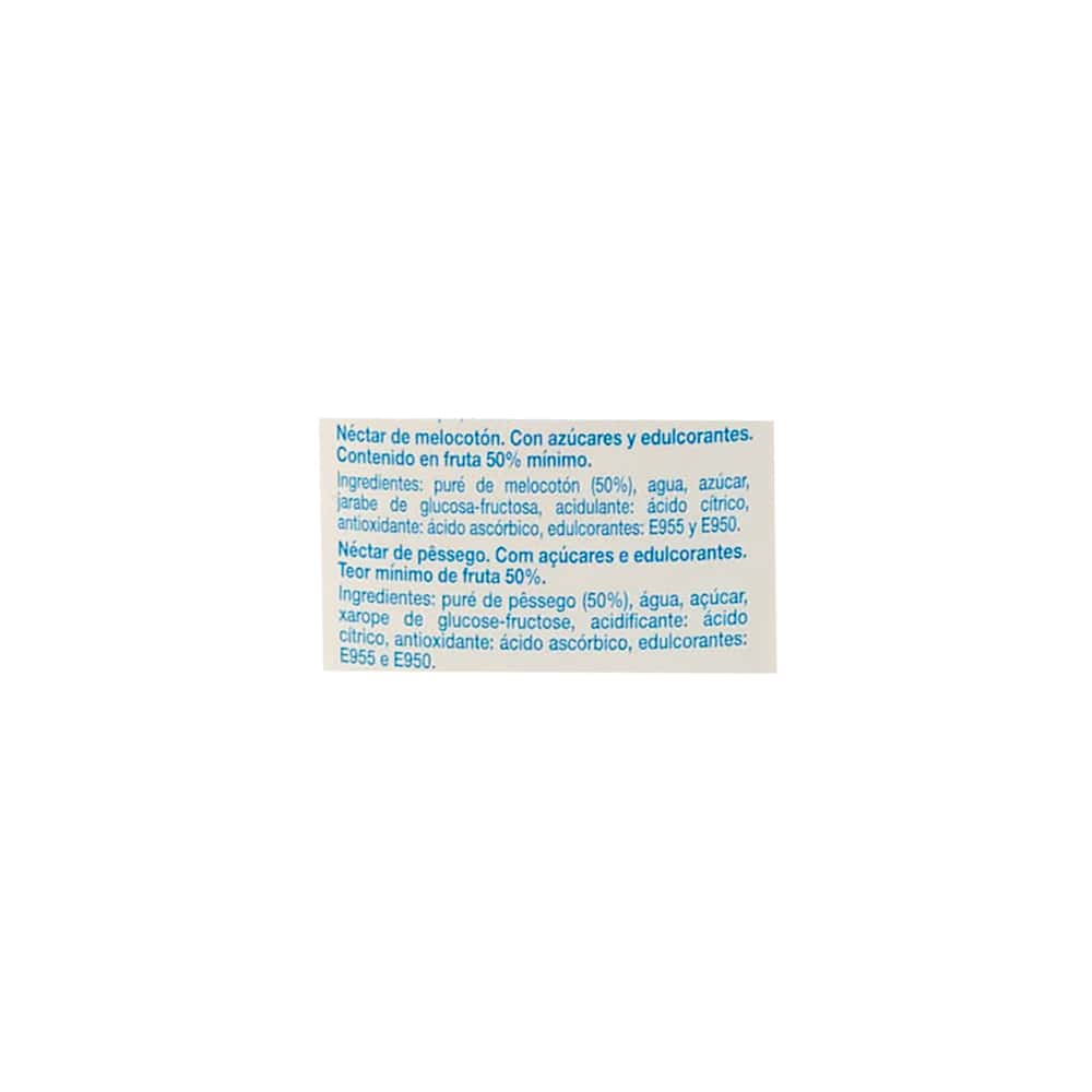 Jugo de melocotón Santa Isabel (1 L) - Miniatura 3