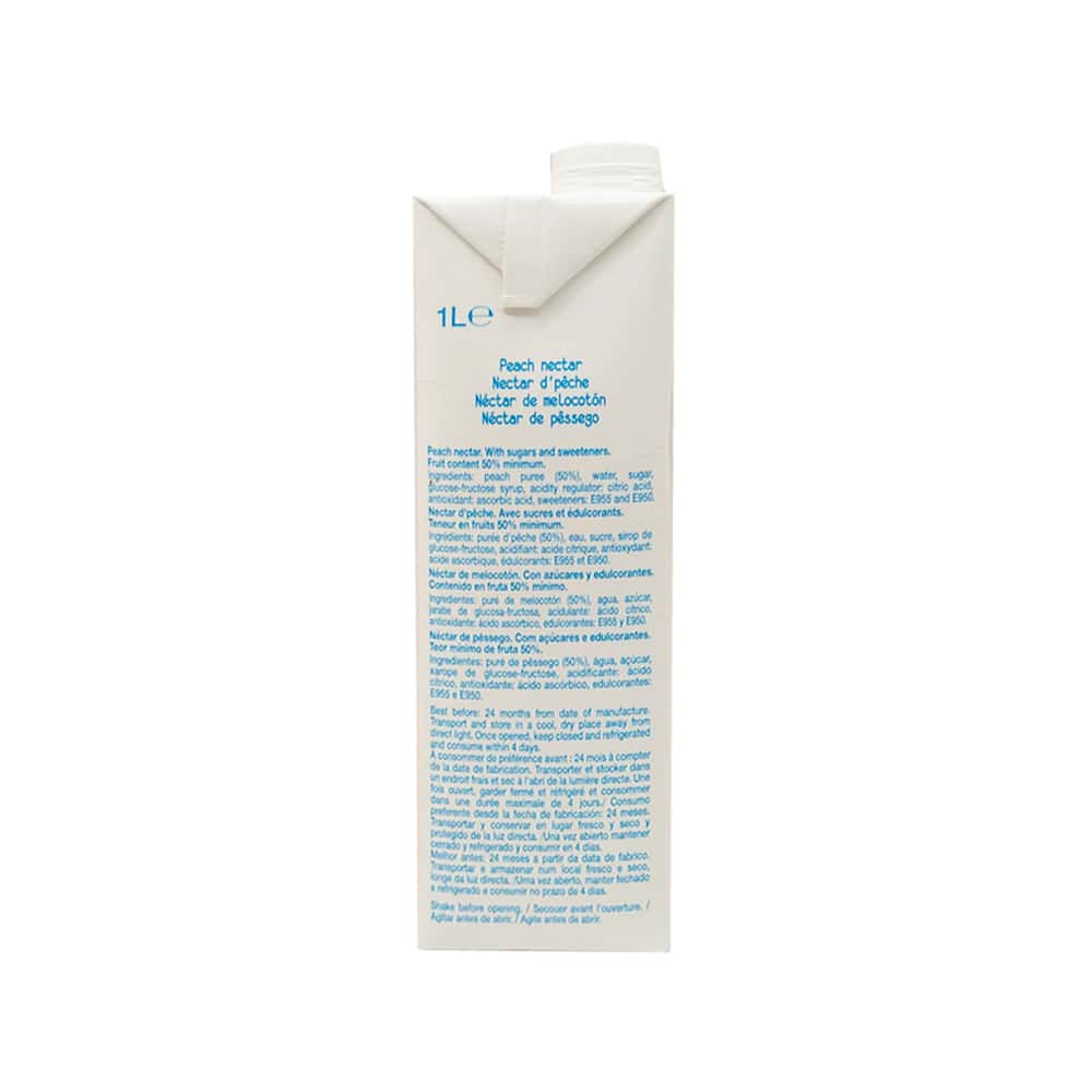 Jugo de melocotón Santa Isabel (12 x 1 L) - Miniatura 2