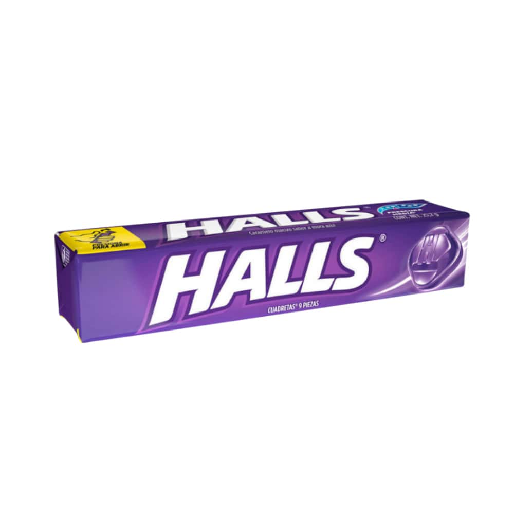 Caramelo macizo sabor mora azul Halls (25.2 g / 0.89 oz) - Miniatura 2
