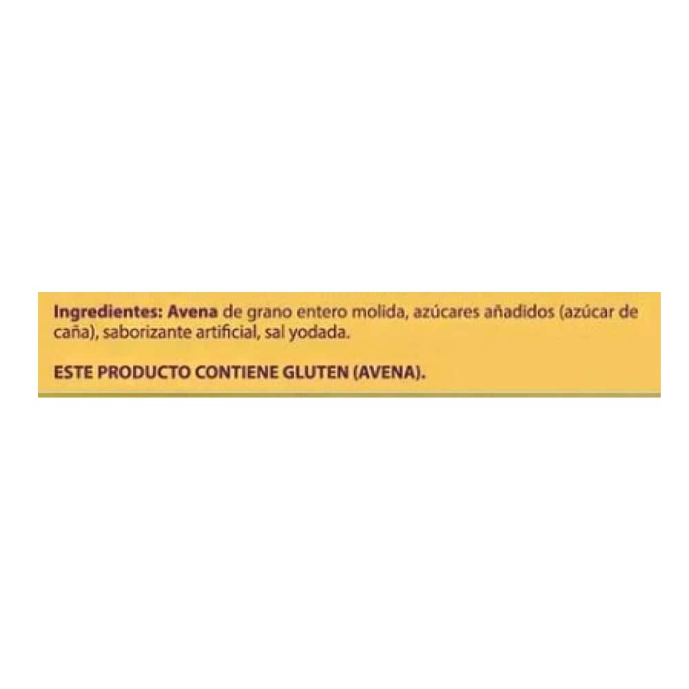 Avena en polvo sabor plátano y mora azul Granvita (400 g / 14.11 oz) - Miniatura 3