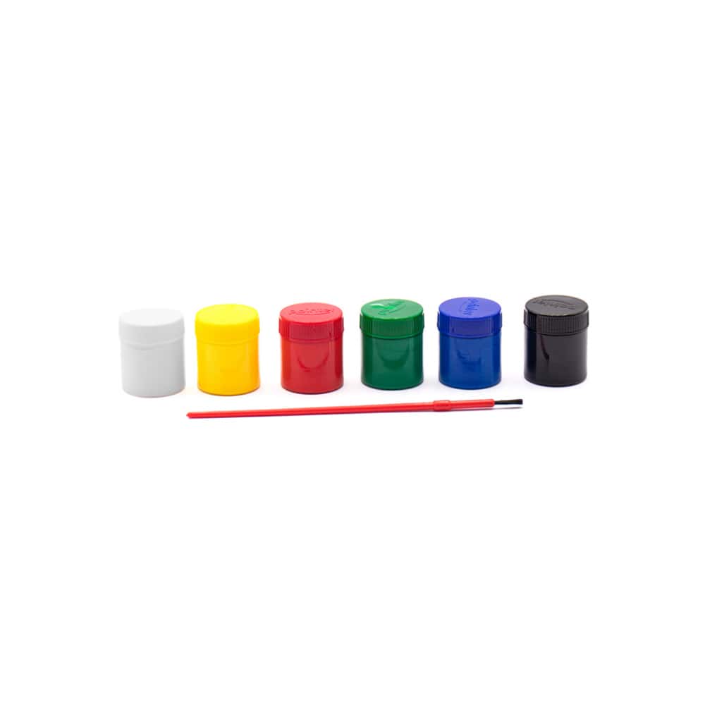 Juego de temperas de 6 colores Pointer - Miniatura 2