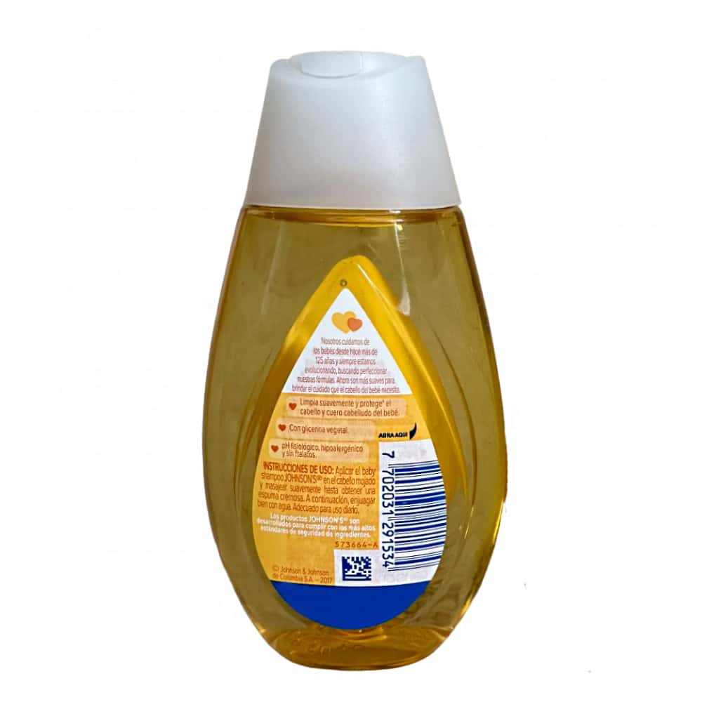 Champú para bebés Johnson's (100 ml) - Miniatura 2