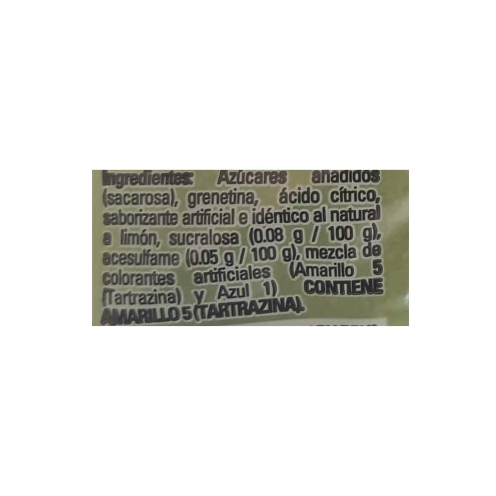 Gelatina de limón Aurrera (120 g / 4.2 oz) - Miniatura 2