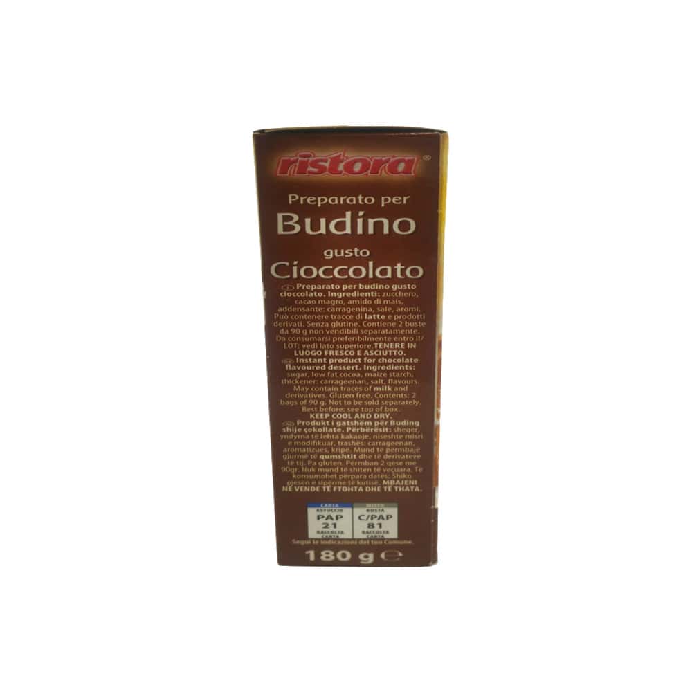Flan sabor chocolate Ristora (180 g / 6.35 oz) - Miniatura 2